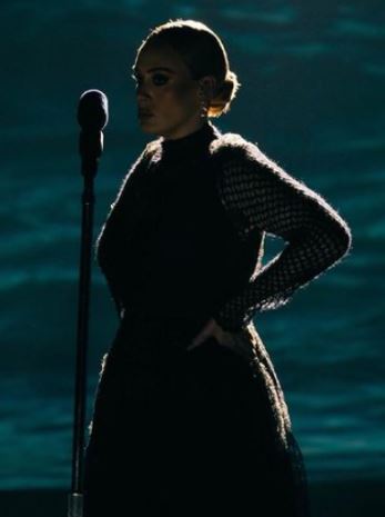 Adele in her concert
